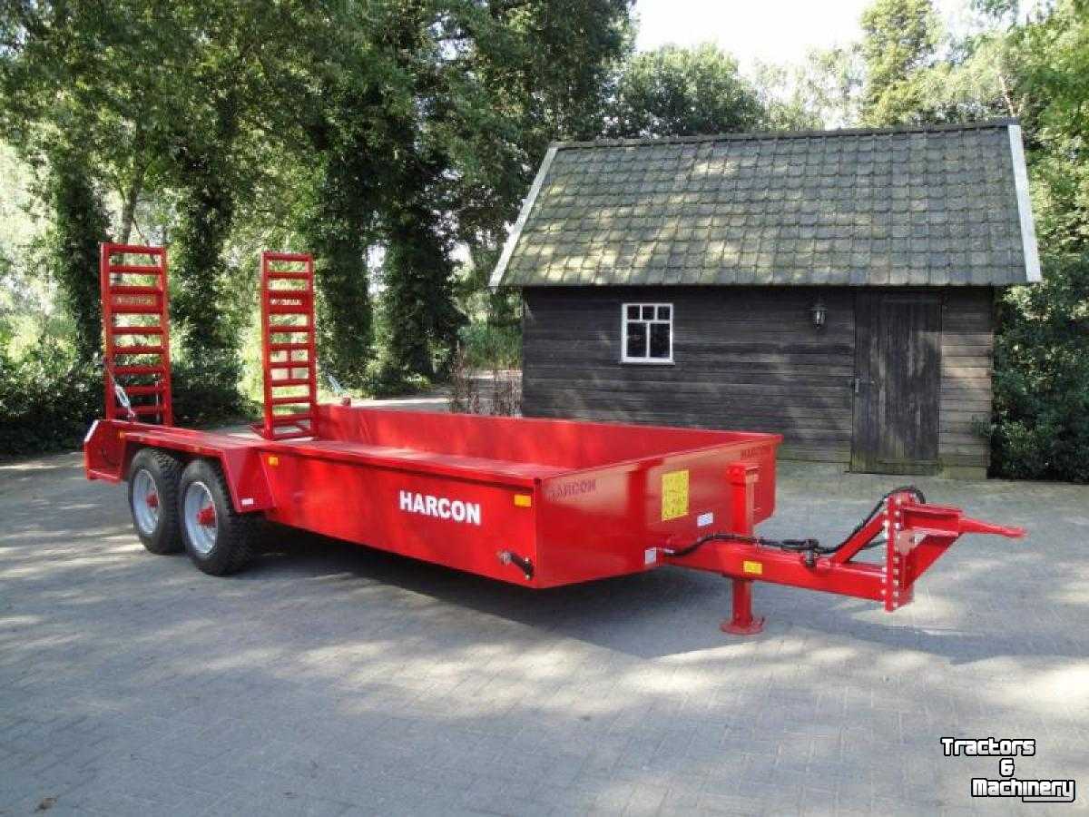 Low loader / Semi trailer Harcon KOW 7000 D Kuipoprijwagen