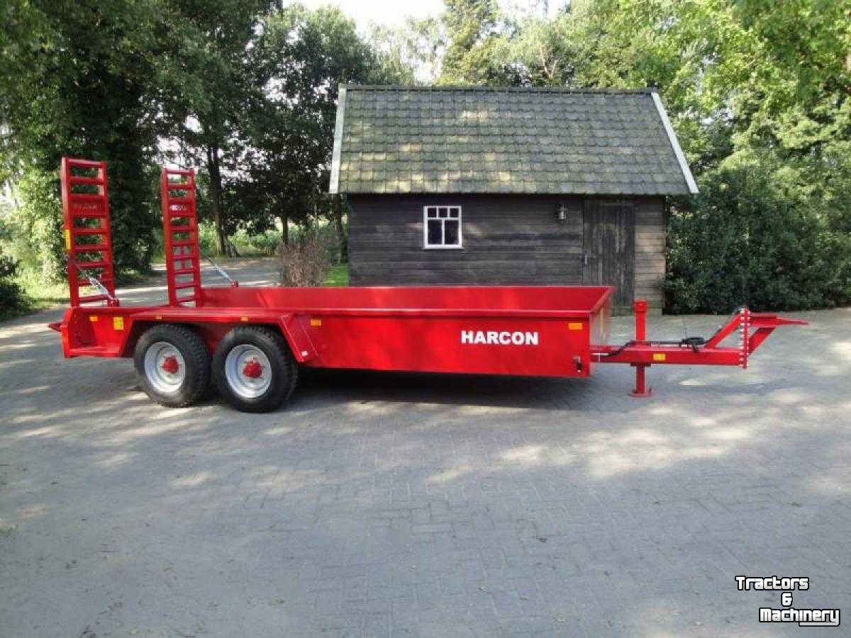 Low loader / Semi trailer Harcon KOW 7000 D Kuipoprijwagen