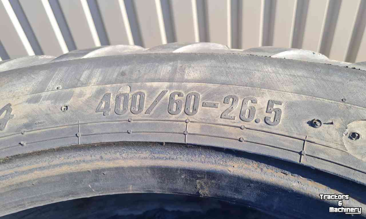 Wheels, Tyres, Rims & Dual spacers Trelleborg 400/60-26,5 2X Wiel 1X Band