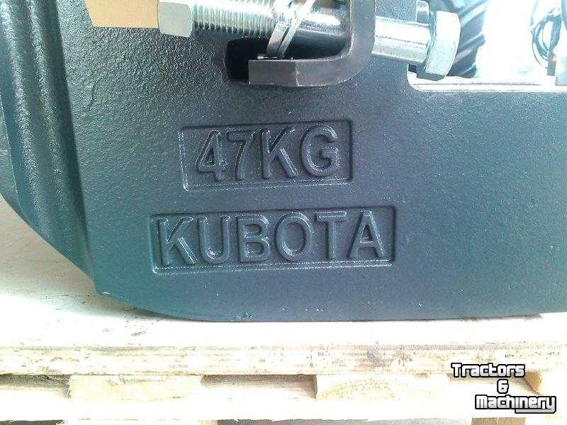 Frontweights Kubota frontgewichten 47 kg