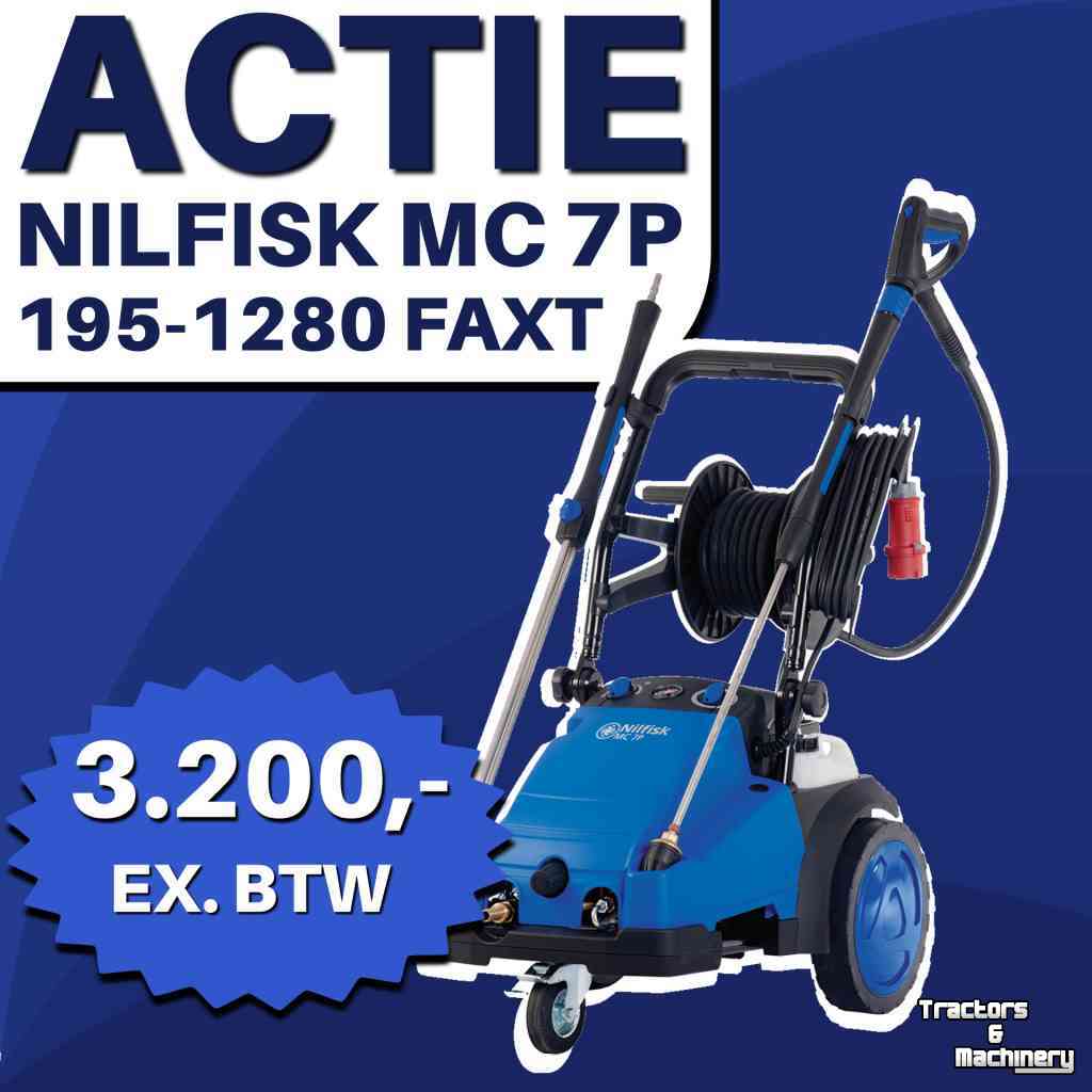 High-pressure cleaner, Hot / Cold Nilfisk MC 7P - 195/1280 FAXT