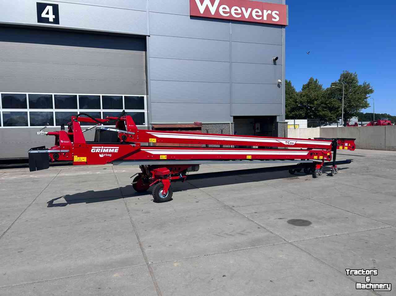 Telescopic conveyor Grimme TC816
