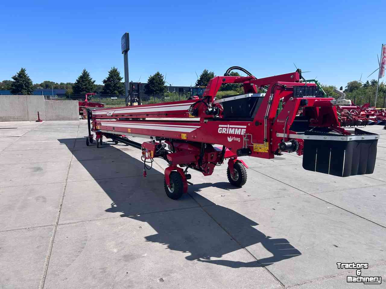 Telescopic conveyor Grimme TC816