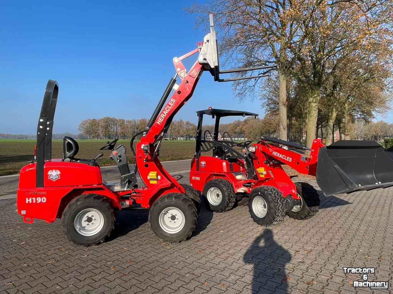 Wheelloader Heracles H190 Pro, Plus en Telescoop NIEUW!