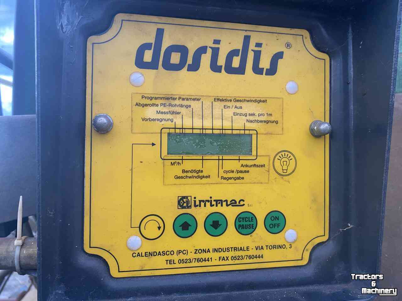 Irrigation hose reel Irrimec 110/320