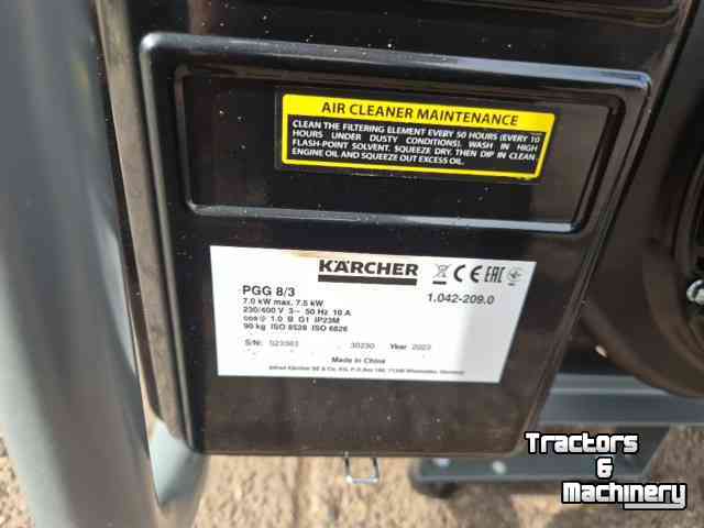 Other machines and accessories for the workshop and yard Karcher PGG 8/3