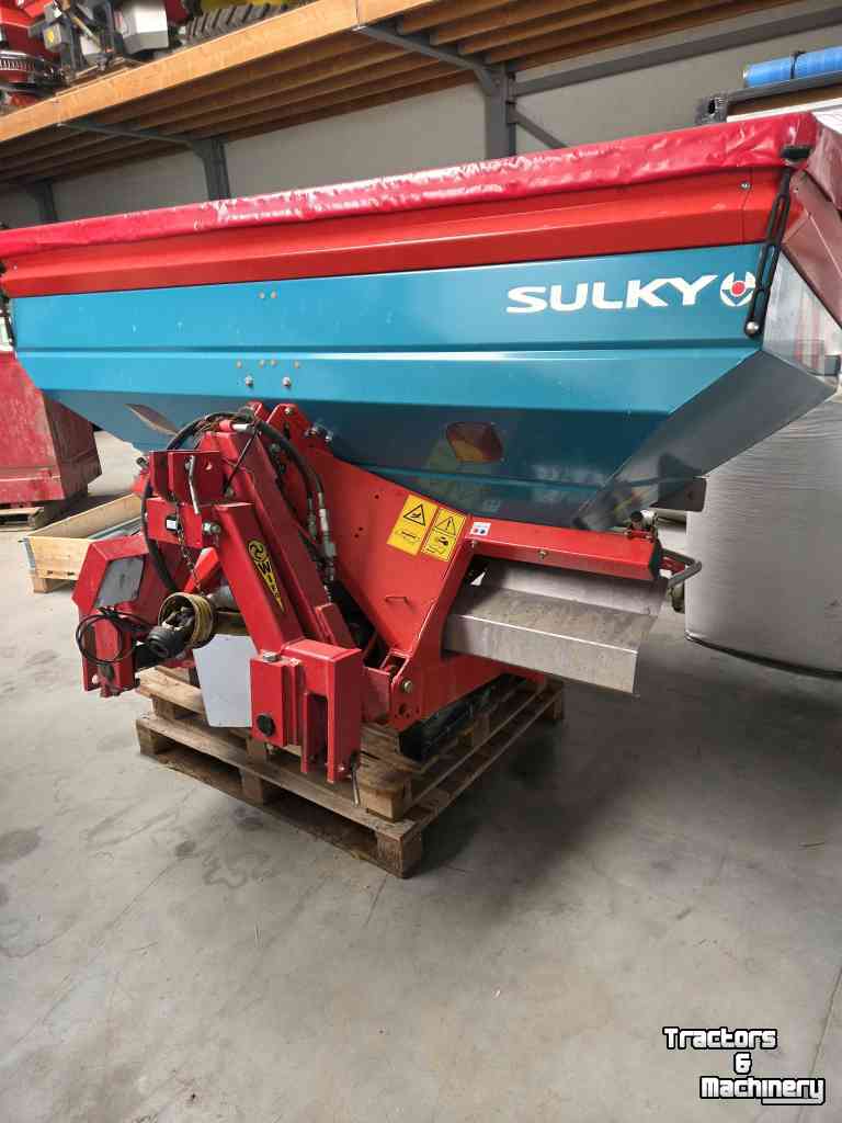 Fertilizer spreader Sulky dpx 28 weegstrooier