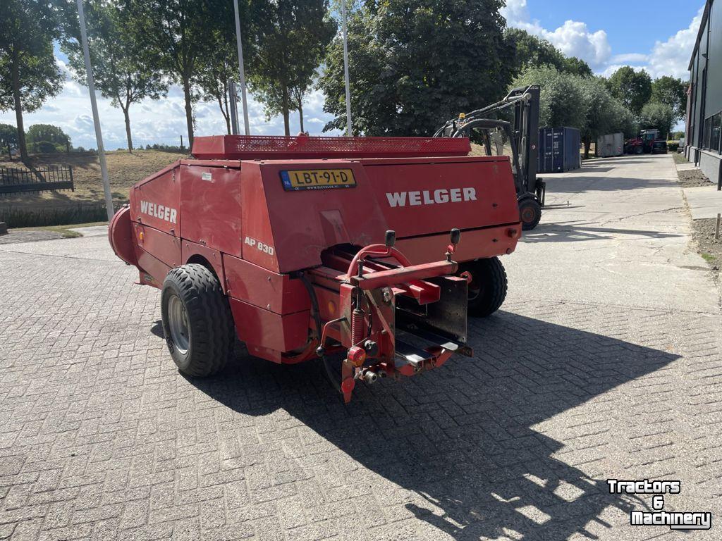 Balers Welger PERS TYPE AP 830