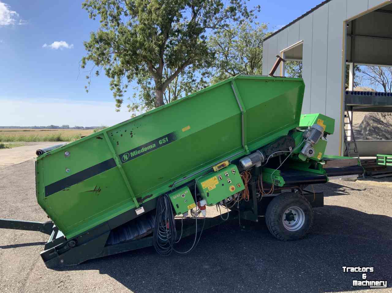 Receiving hopper Miedema SB651 | stortbak