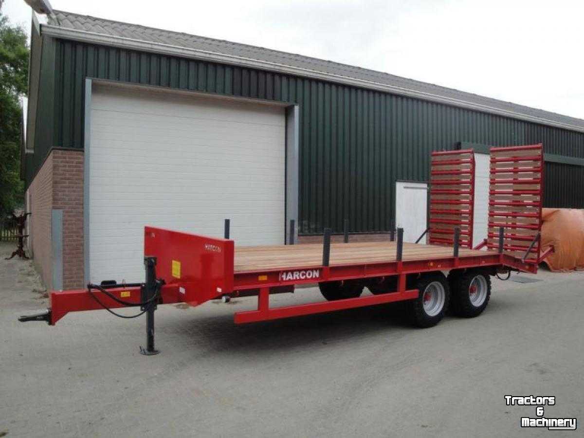 Low loader / Semi trailer Harcon OW 8000 Oprijwagen