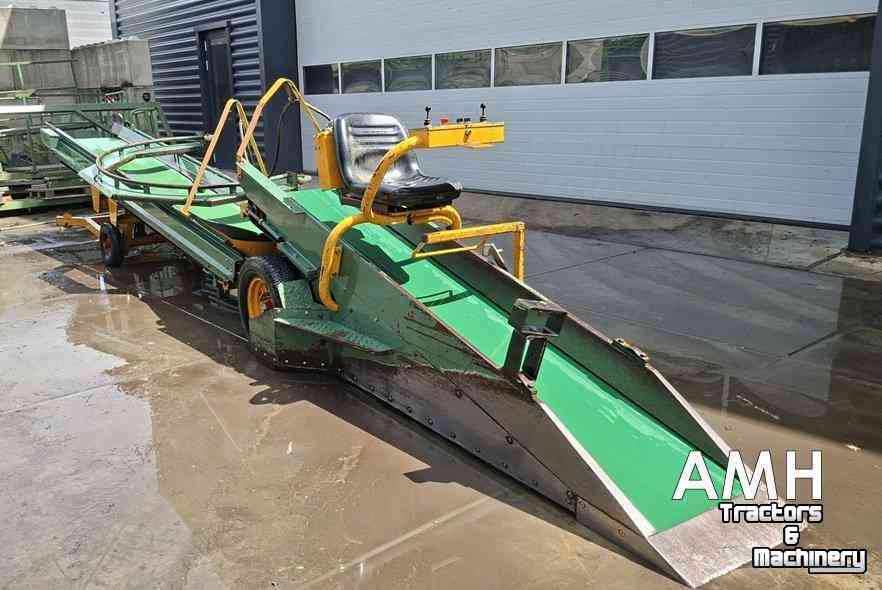 Potato pick-up loader Jansen en Heuning I001 Opschepmachine, Pickup Conveyor, Aufnahmeförderband