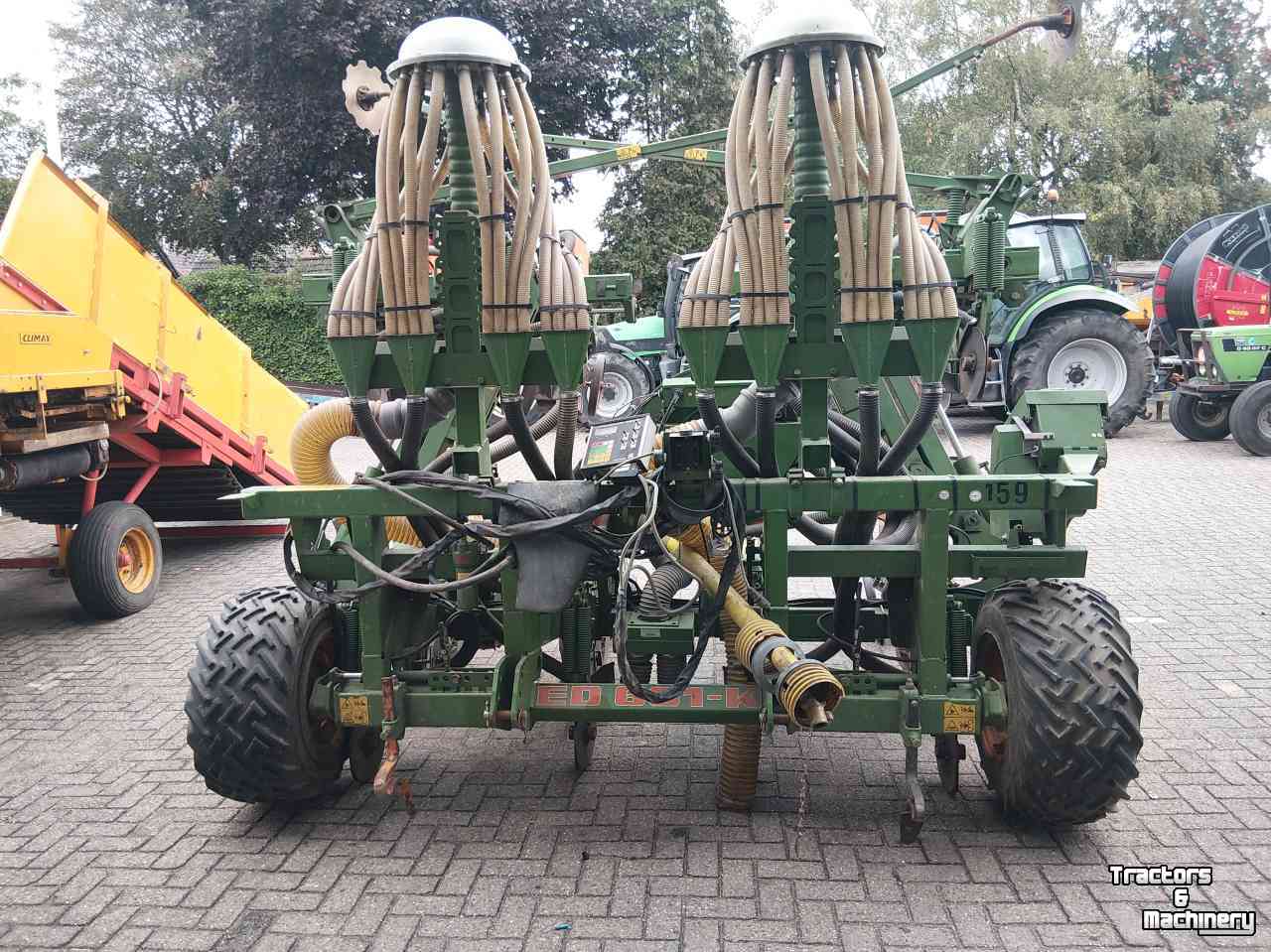 Seed drill Amazone ED 601 Maiszaaimachine schijfkouters
