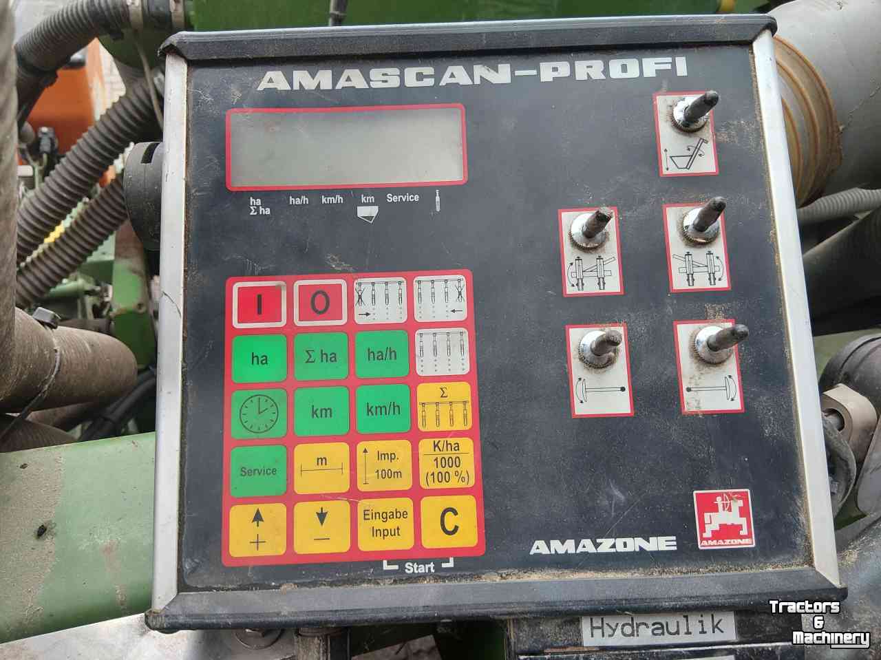 Seed drill Amazone ED 601 Maiszaaimachine schijfkouters