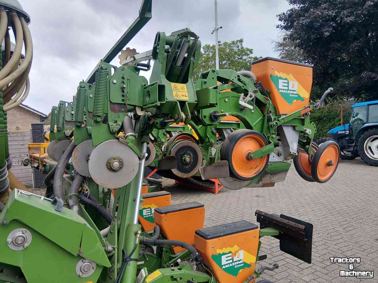 Seed drill Amazone ED 601 Maiszaaimachine schijfkouters