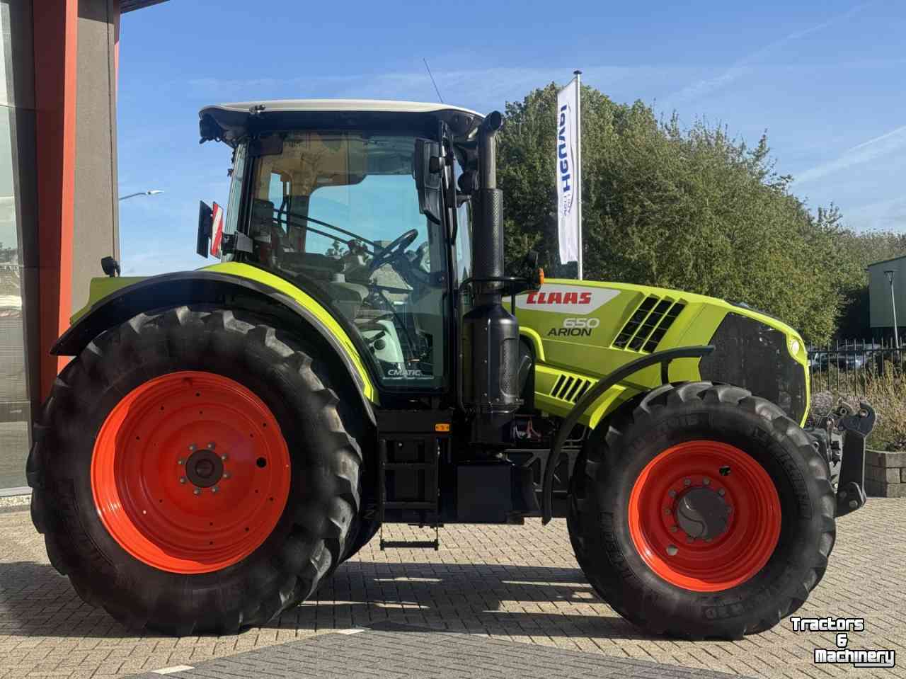Tractor Claas Arion 650 C-Matic vario Stage V Fronthef Lucht GPS 3140u