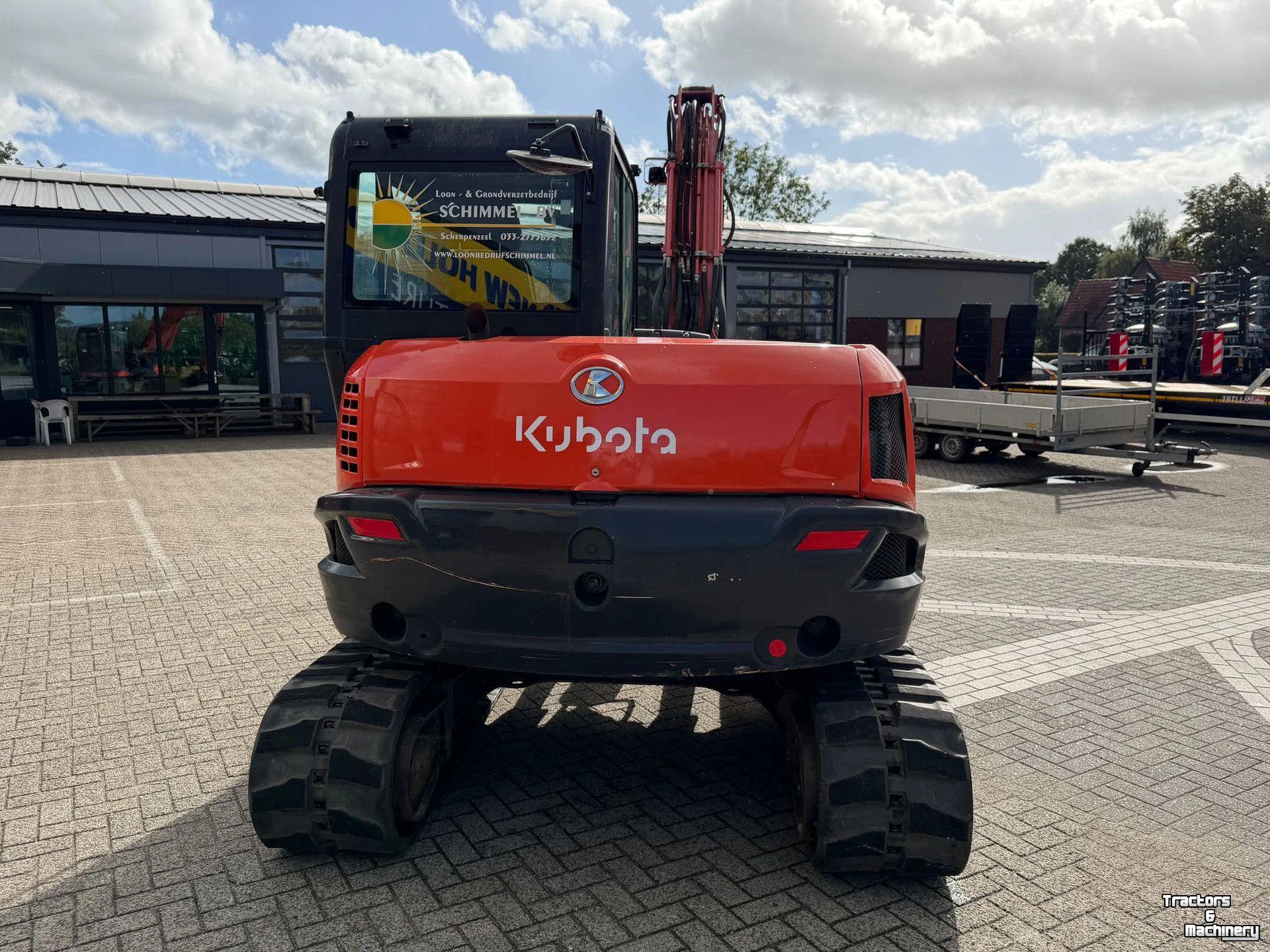 Excavator Kubota KX080-4