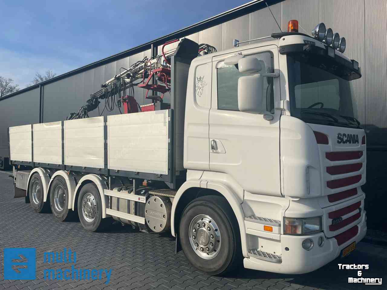 Truck Scania R500 V8 Kraanauto