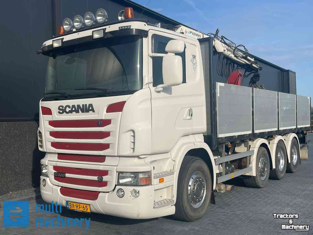 Truck Scania R500 V8 Kraanauto