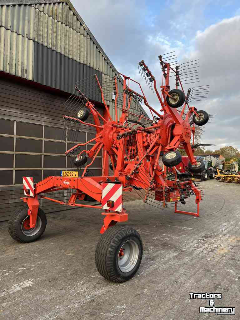 Rake Kuhn GA 8521 zwadhark zwiller rugger rake weidebouwmachines