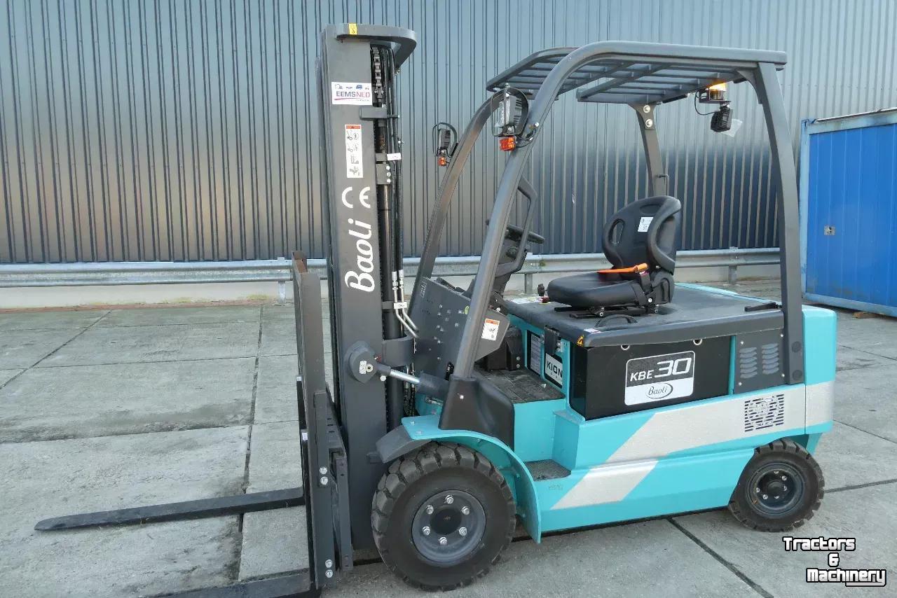 Forklift Baoli Elektrisch Overjarig weinig uren!! Lease &euro; 315,-- p/m* KBE30