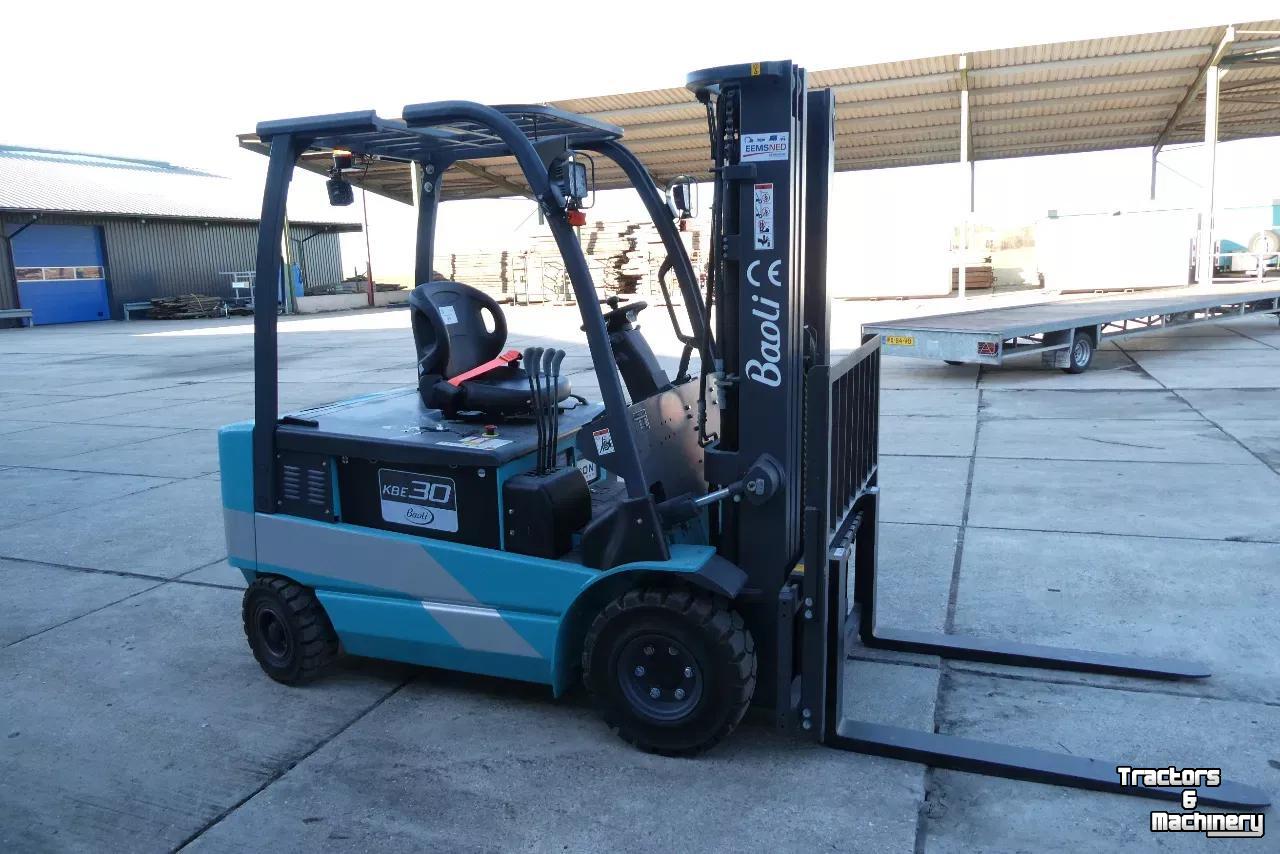 Forklift Baoli Elektrisch Overjarig weinig uren!! Lease &euro; 315,-- p/m* KBE30