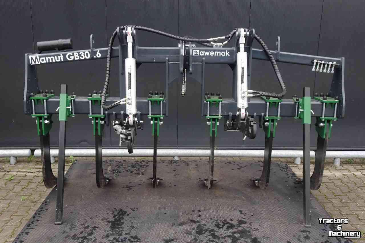 Deep subsoiler Hofstede MAMUT GB Diepwoeler woelpoot voorzet diep woeler 4 / 6 / of 8 woelpoten