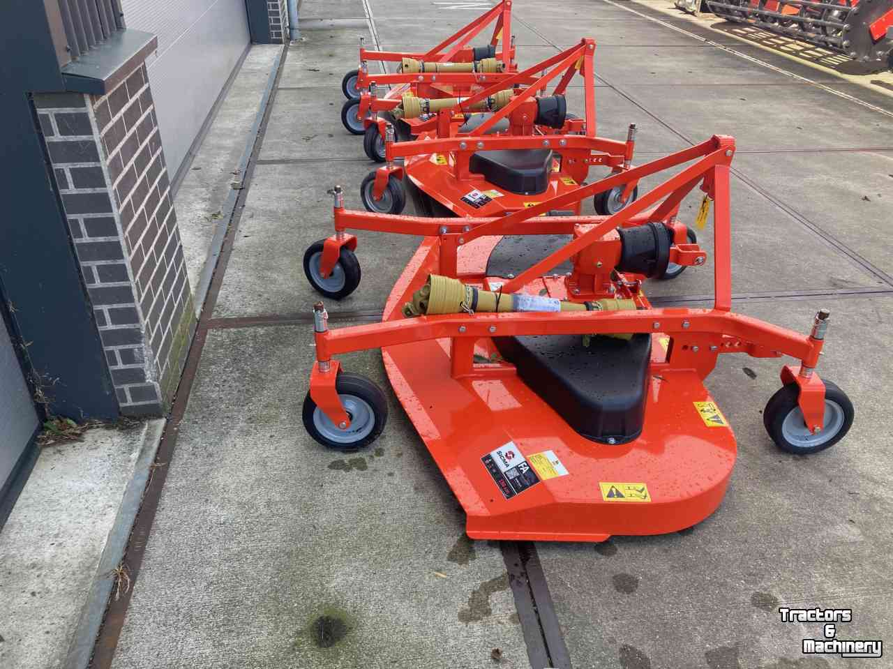 Pasture topper Kubota FA 1200, FA1500, FA1800  cirkelmaaier, weilandbloter