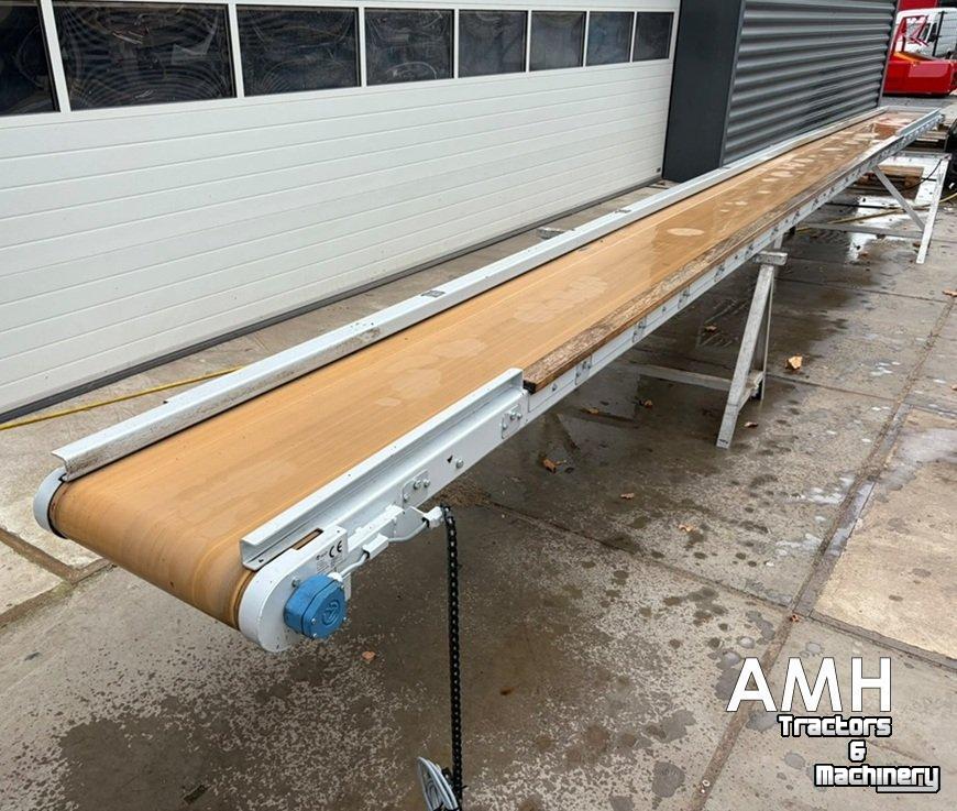 Conveyor  10200X550 TRANSPORTBAND VLAKKE BAND FLAT BELT CONVEYOR BELT FLACHBAND FÖRDERBAND