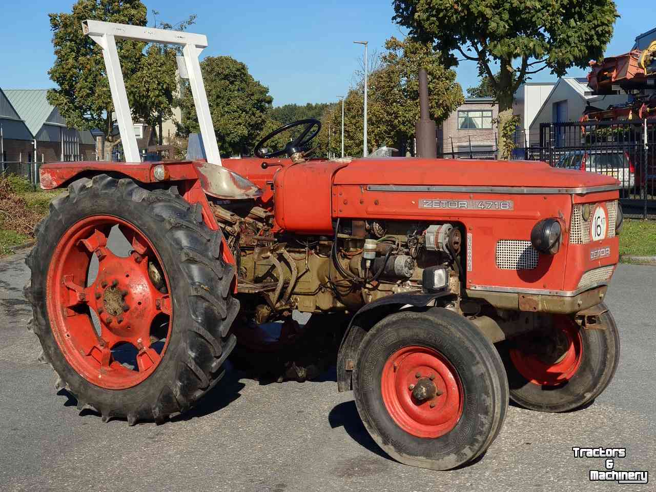 Horticultural Tractors Zetor 4712 / 4718 NL Kenteken