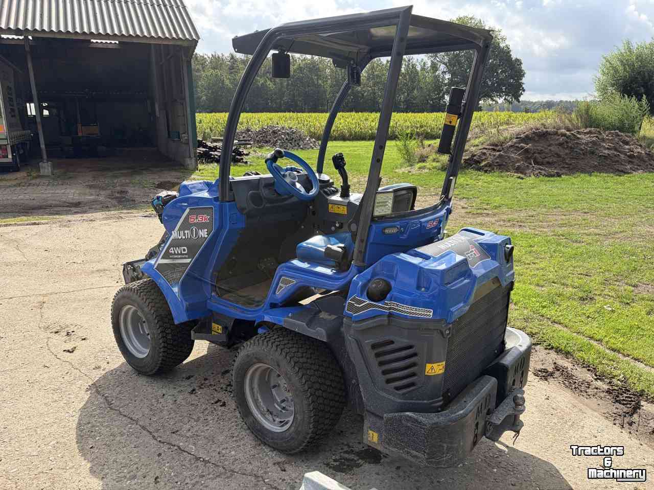 Wheelloader MultiOne K5.3 minishovel telelader inclusief aanboudelen!