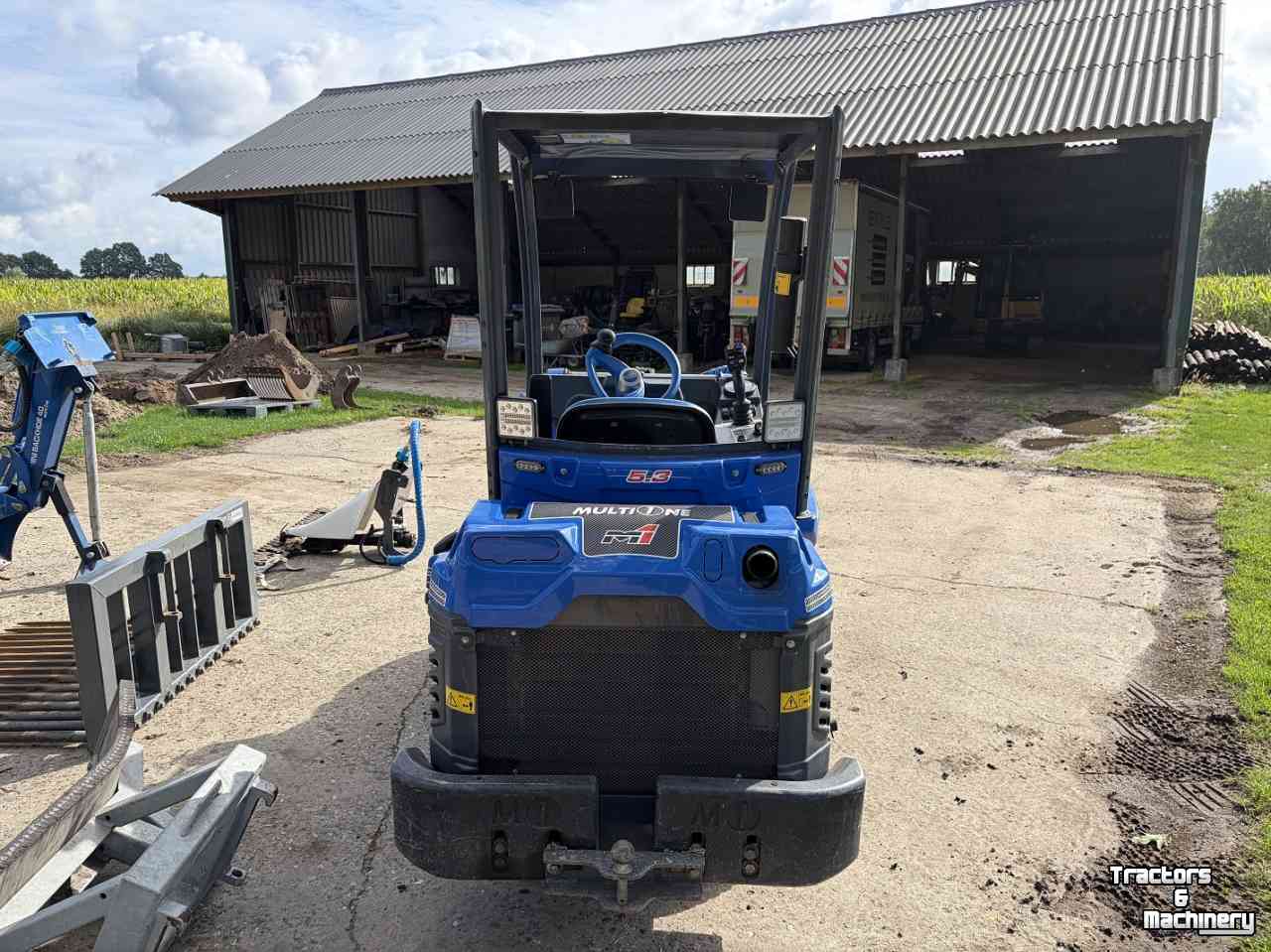 Wheelloader MultiOne K5.3 minishovel telelader inclusief aanboudelen!