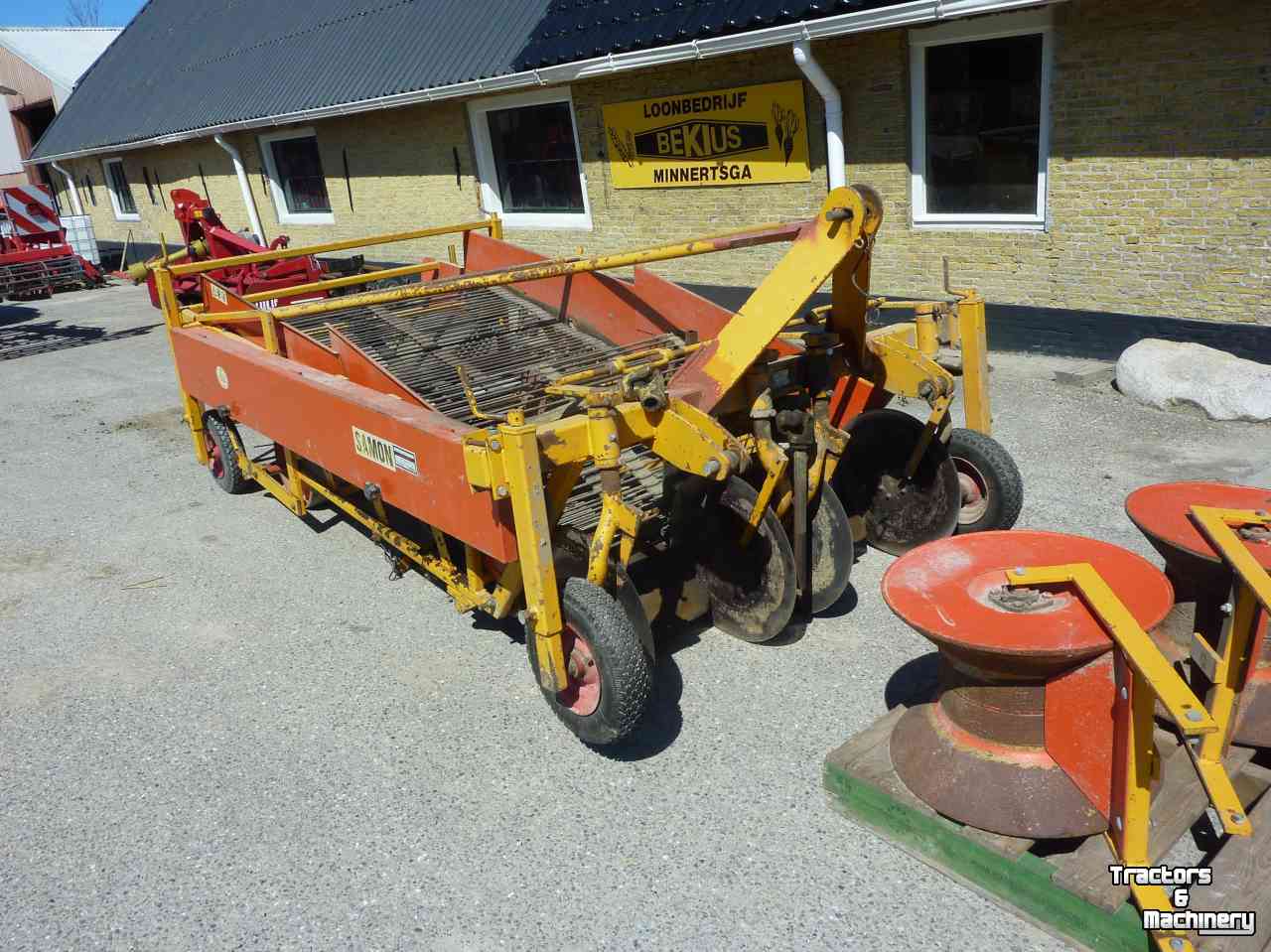 Potato harvester Samon 2 rij dubbele mat