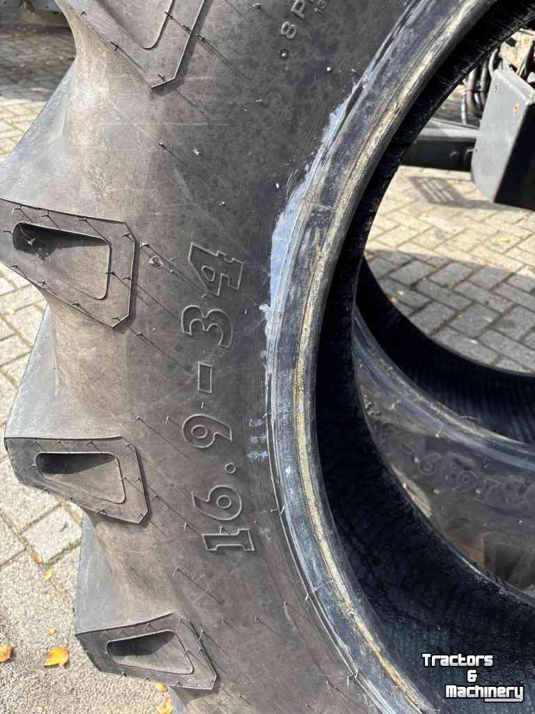Wheels, Tyres, Rims & Dual spacers BKT 16,9x34