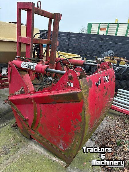 Silage cutting bucket Redrock Alligator 140 HA kuilhapper