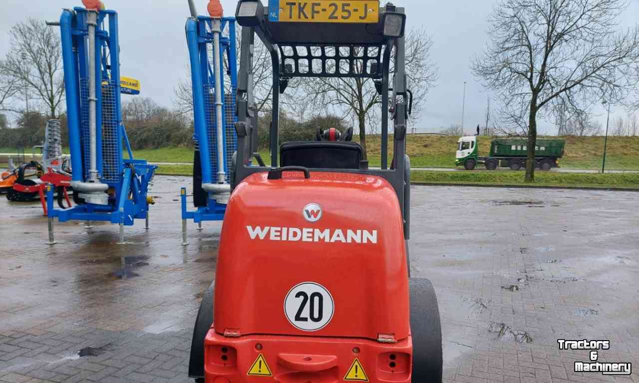 Wheelloader Weidemann 1260 CX 35 Shovel