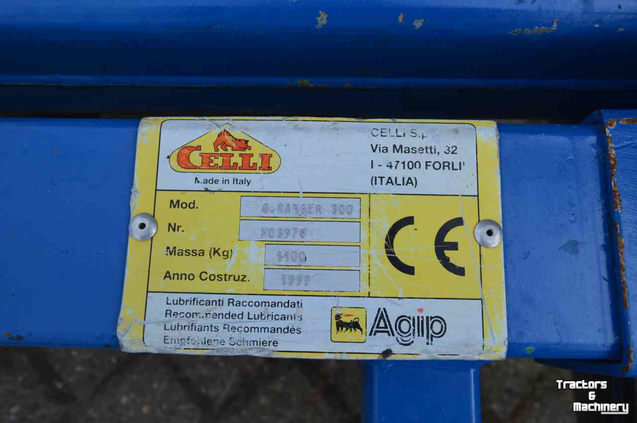 Rotary Harrow Celli s. ranger 300