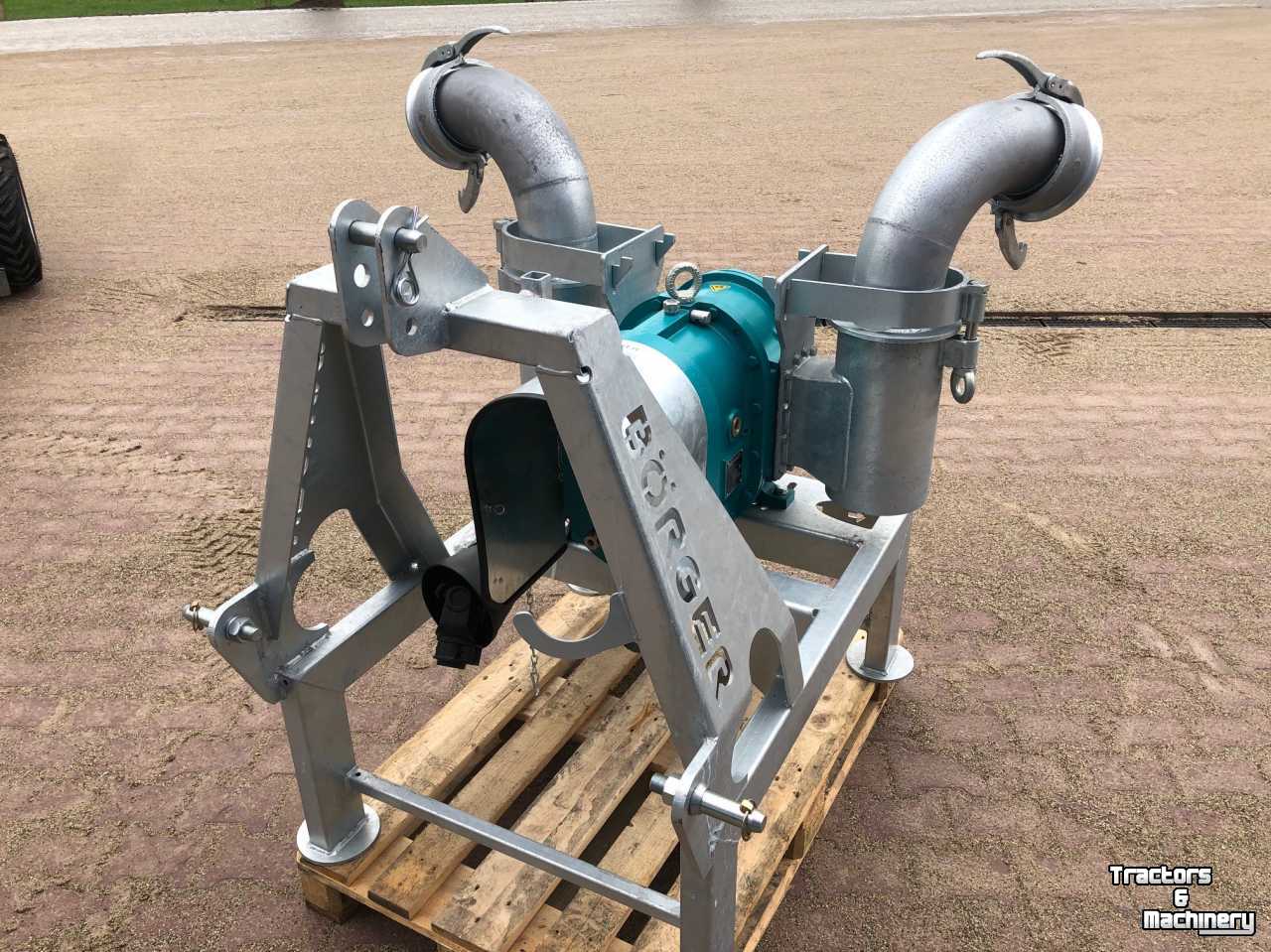 Manure pump Börger FL 518 Mestpomp op driepuntsbok