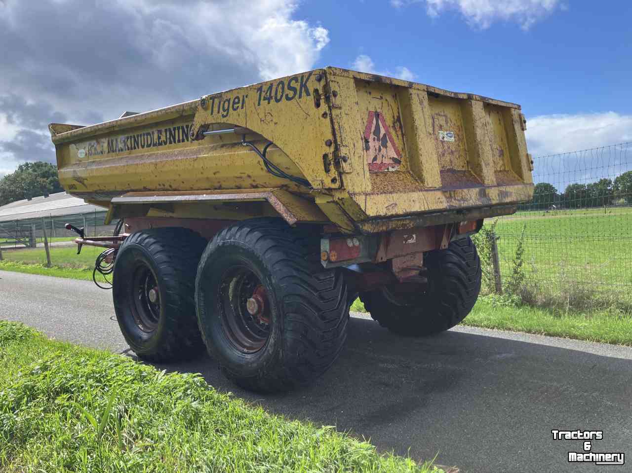 Dumptrailer Jako Tiger 140SK