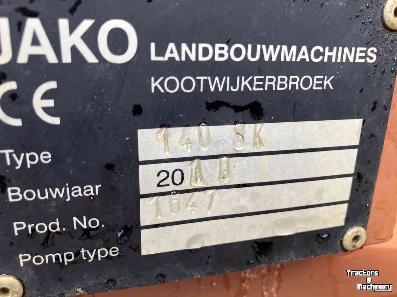 Dumptrailer Jako Tiger 140SK