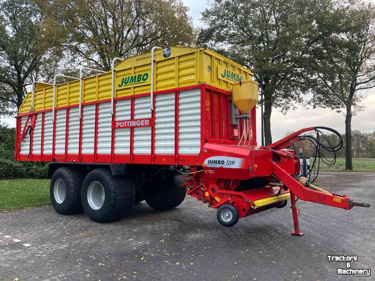 Self-loading wagon Pottinger Jumbo 7200