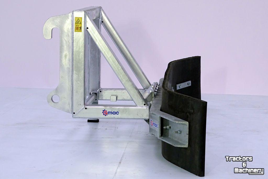 Rubber yard scraper Qmac 240 VAST AHLMAN AZ6-AZ85