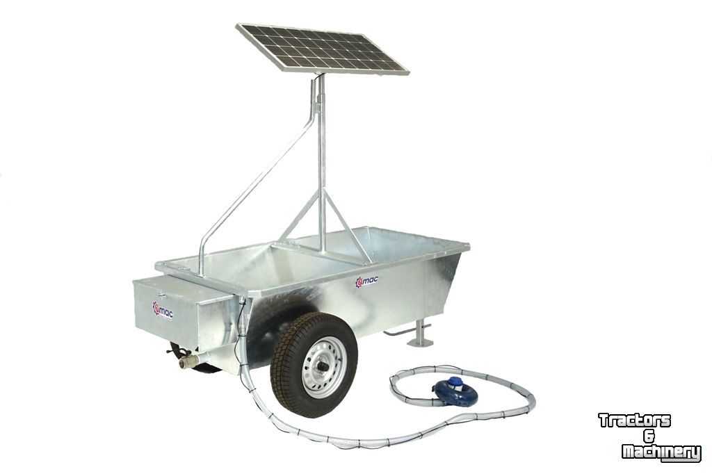 Water trough Solar Energy Qmac Zonnedrinkbak / Drinkwaterbak / Veedrinkbak 900 LITER 100 WATT op zonne energie