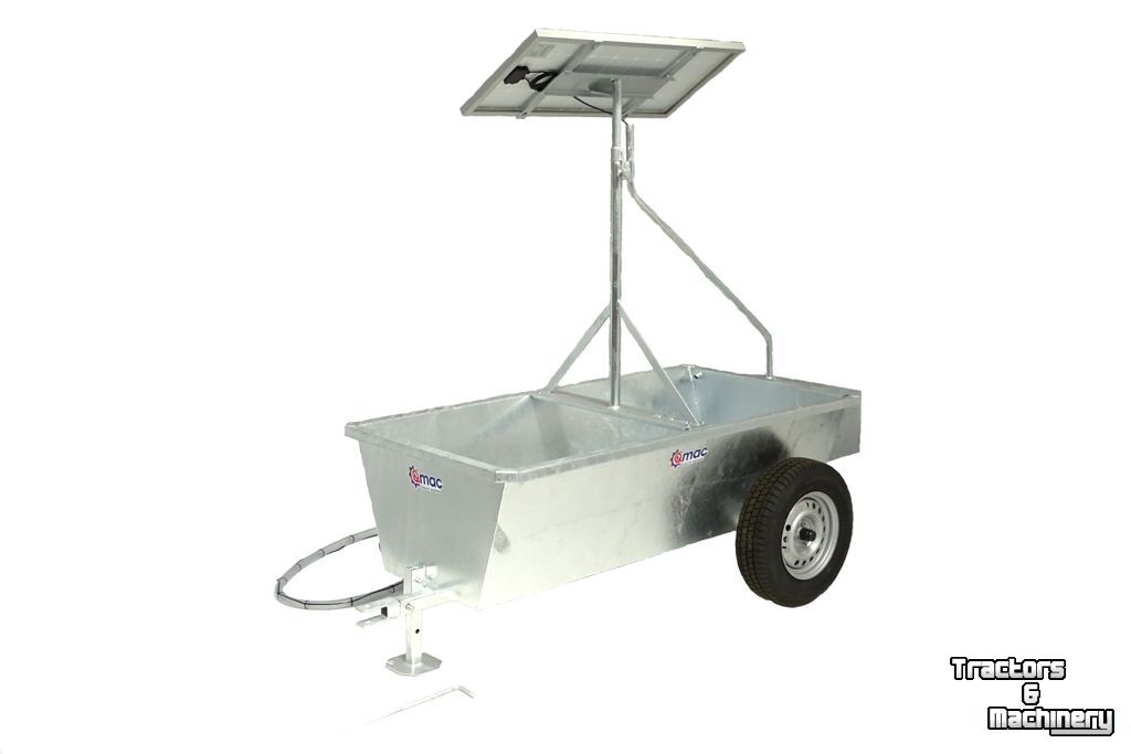 Water trough Solar Energy Qmac Zonnedrinkbak / Drinkwaterbak / Veedrinkbak 900 LITER 100 WATT op zonne energie