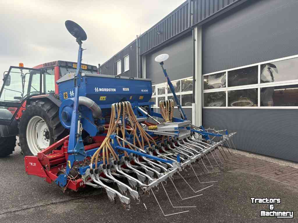 Seed drill Howard HK31 Rotorkopeg + Nordsten NS 4040 Zaaimachine