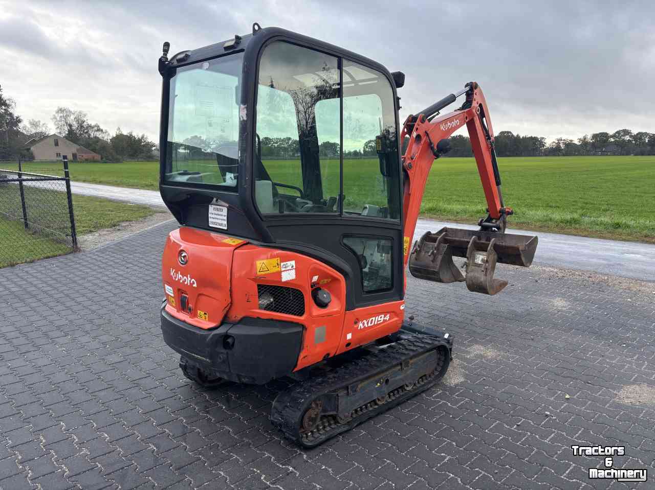 Mini-Excavator Kubota KX019-4 minigraver