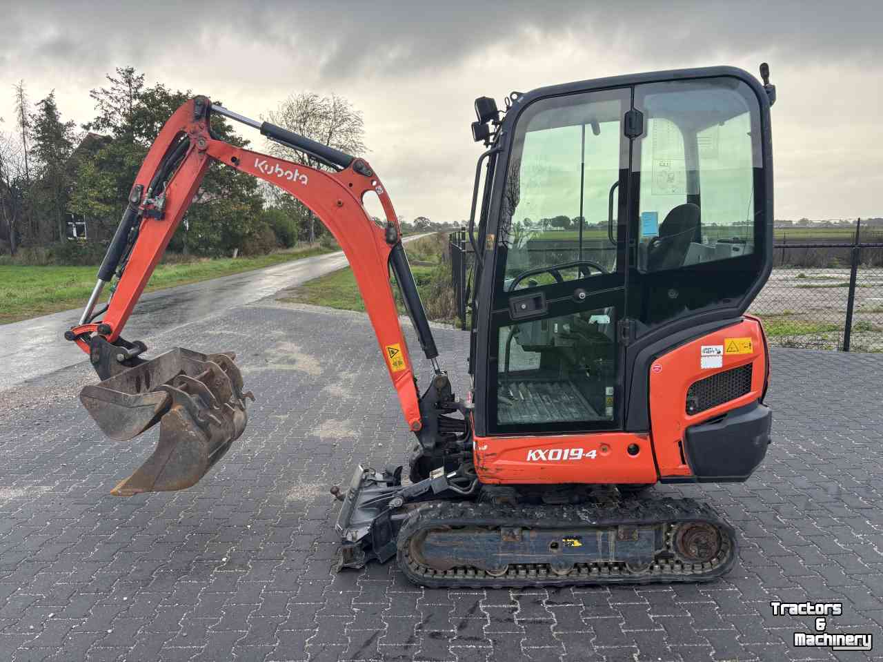 Mini-Excavator Kubota KX019-4 minigraver