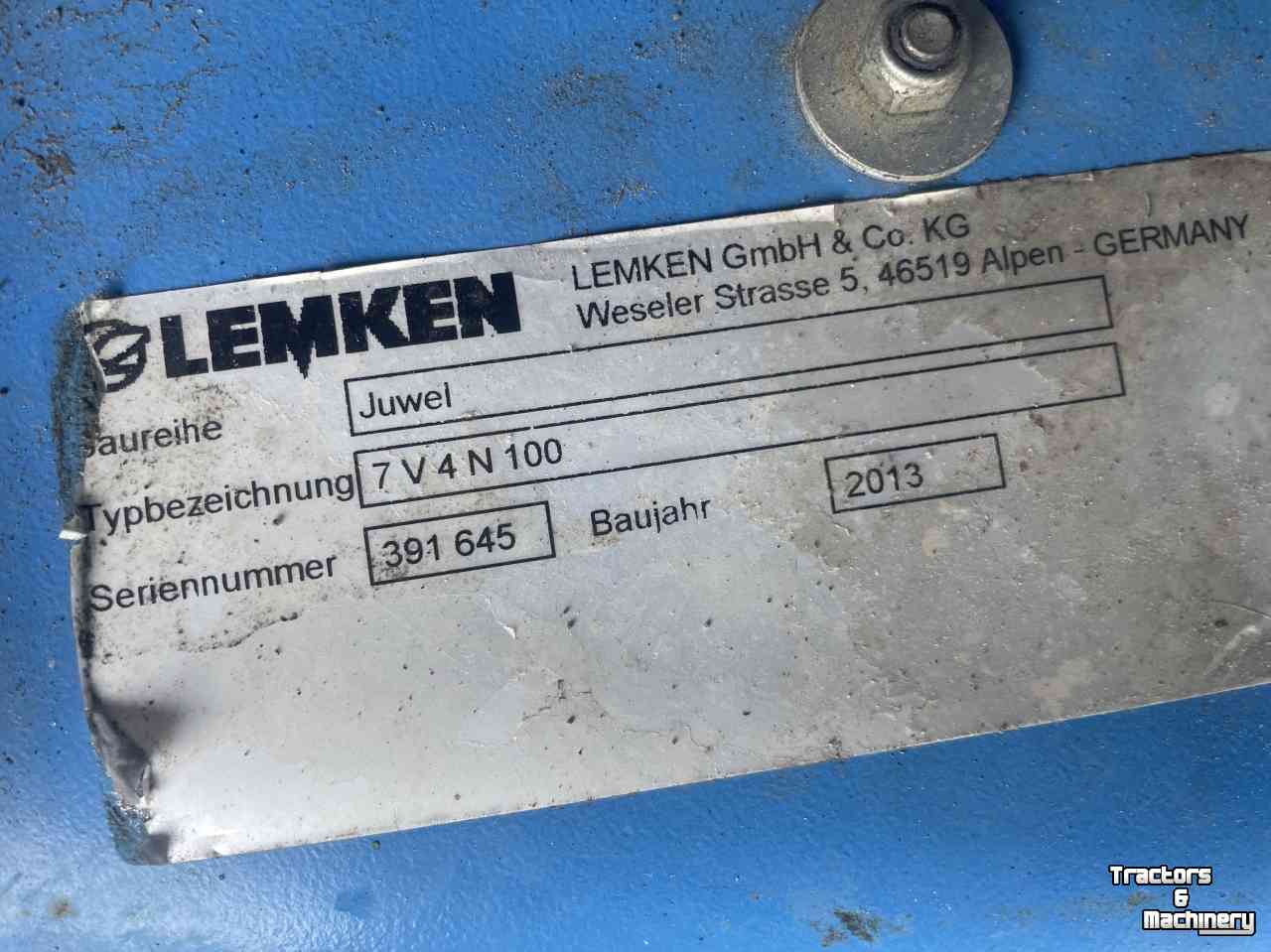 Ploughs Lemken Juwel 7