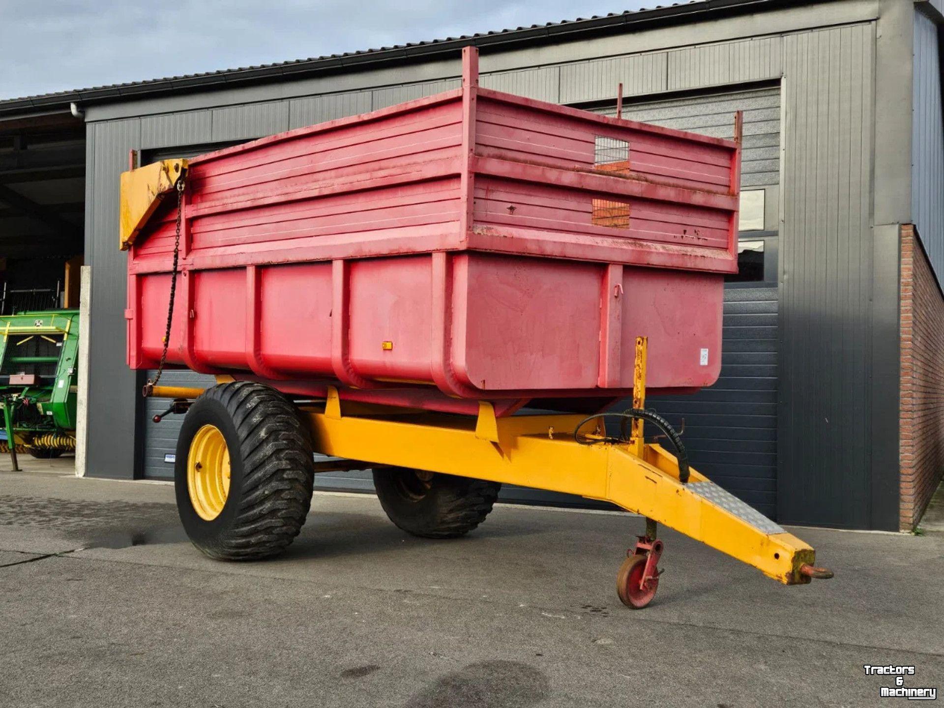 Dumptrailer Schuitemaker Silagekipwagen