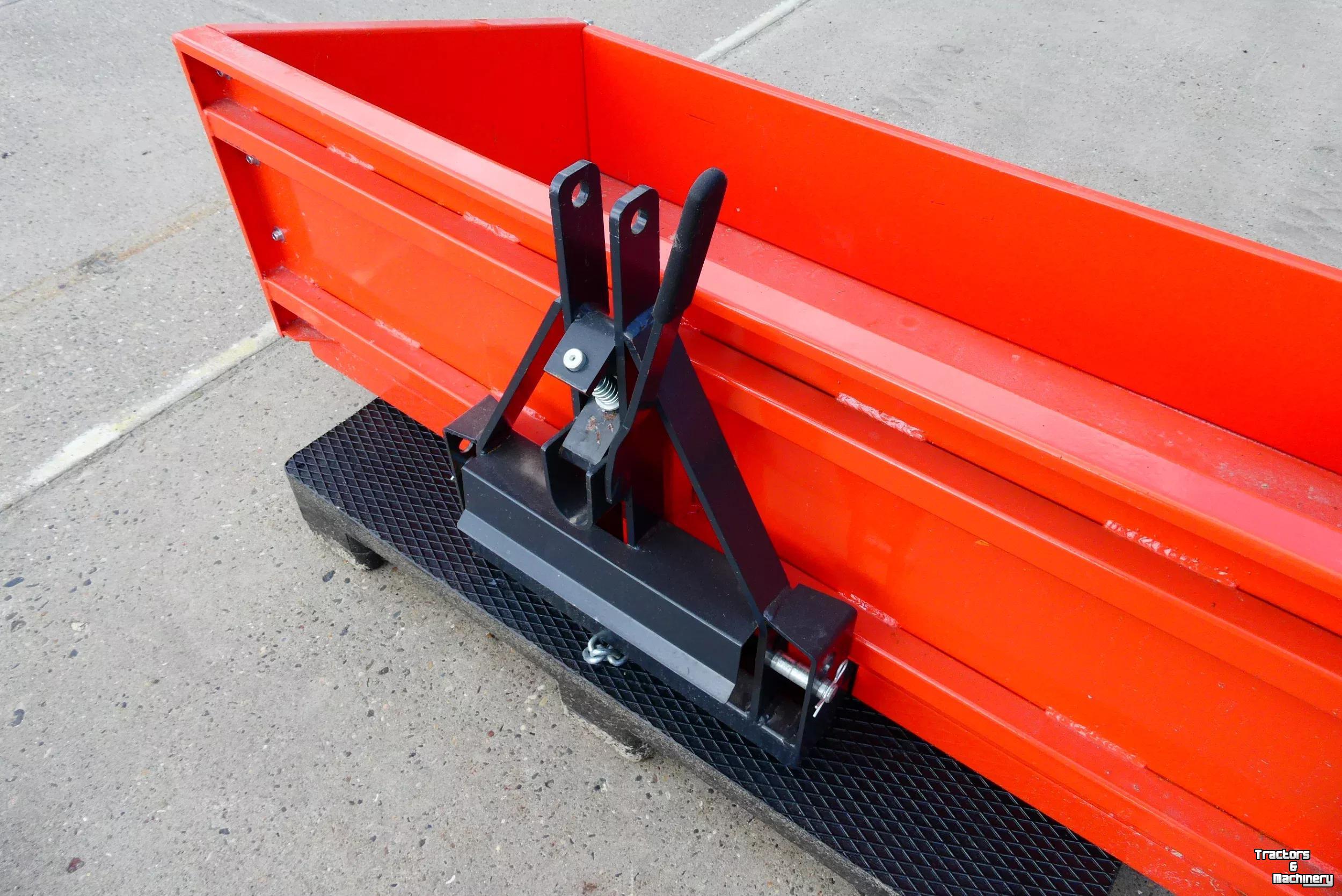 Tractor tipping boxes Knegt Grondbak