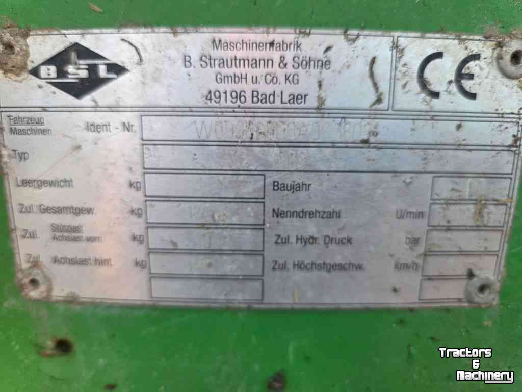 Manure spreader Strautmann VS 1603 Mestverspreider